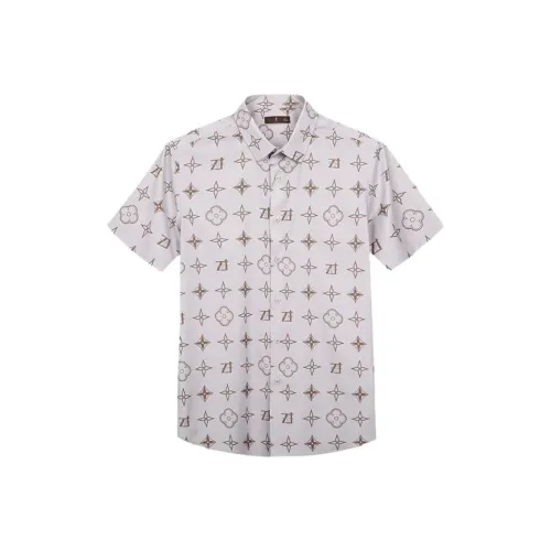 Wit Хаки Мужские Рубашки