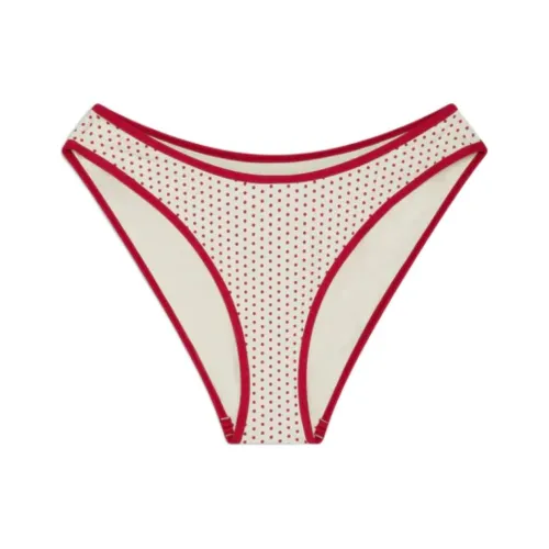 FRANKIES BIKINIS Клубничный Точка Женские Бикини