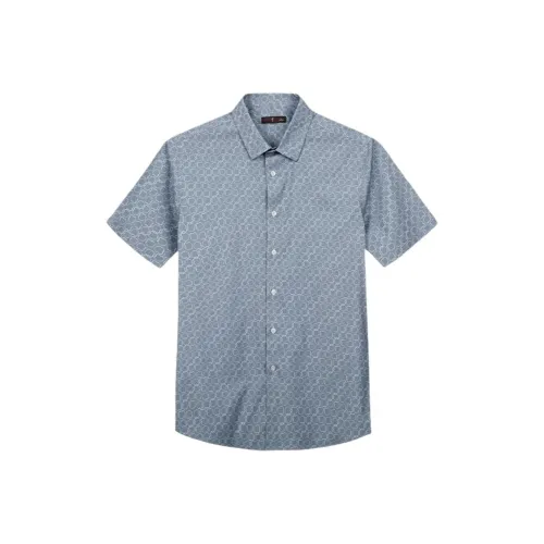 Wit Серый Мужские Рубашки