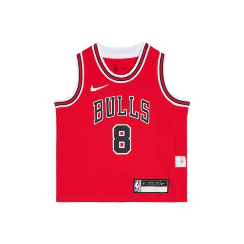 Nike x NBA Майка Chicago Bulls Красный Для малышей и детей дошкольного возраста