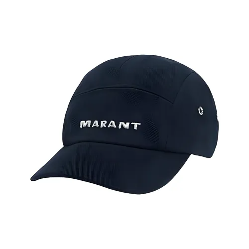 ISABEL MARANT ETOILE Хлопковые кепки унисекс черные