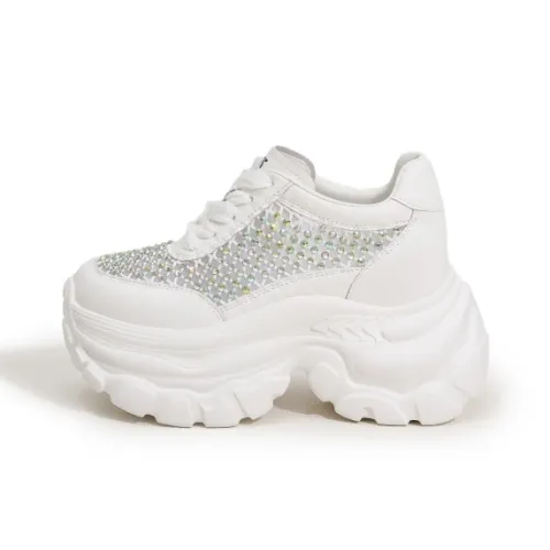 Milan Love Song Амортизаторы Устойчивые к истиранию Низ Резистентный Низкий Топ Толстоподошвенные кроссовки Женские