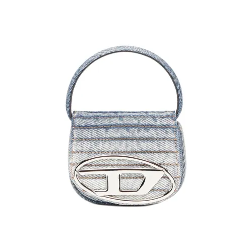 DIESEL Хлопок Сумка через плечо Сумка Мини Женская Джинсовый синий