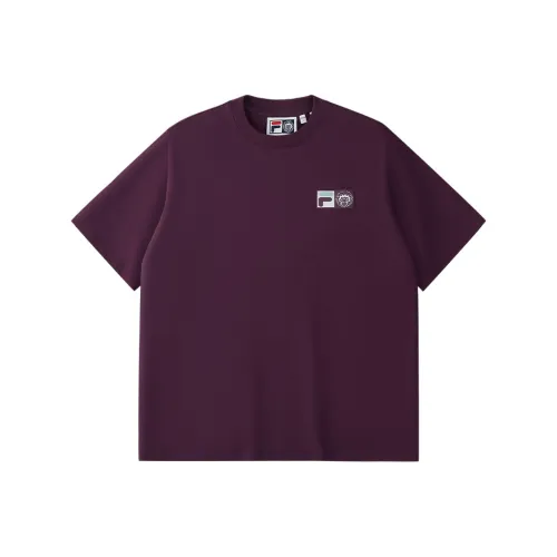 FILA FUSION Фиолетовый Potato ПУ (полиуретан) Унисекс Футболка