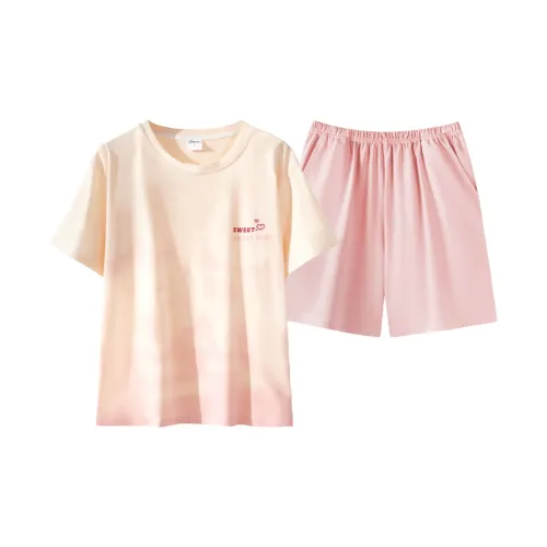 Городская красота Pajama Комплект Удобный Дружественный к коже и Дышащий Дизайн Женский 2 Предмета Комплект