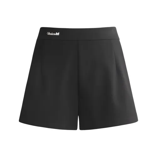 UNIFREE Черные Женские Повседневные Шорты