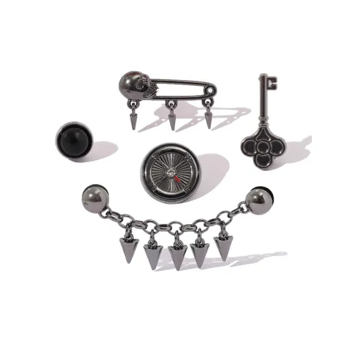 YOUWEI Винтаж Металл 3D Эффект Ключ Модный Универсальный Кремовый Облако Брелок для обуви Унисекс