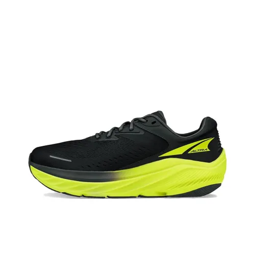 Altra Olympus 2 Slip-resistant Abrasion-resistant Low-top Беговые кроссовки Мужские Черный Зеленый