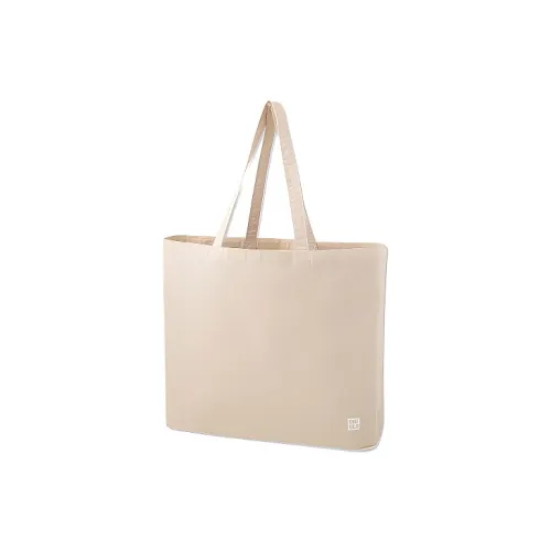 UNIQLO Canvas Tote Bag Tote Bag Shopping Bag Large Unisex Beige