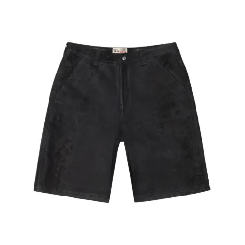 Stussy SS25 Черные Унисекс Повседневные шорты