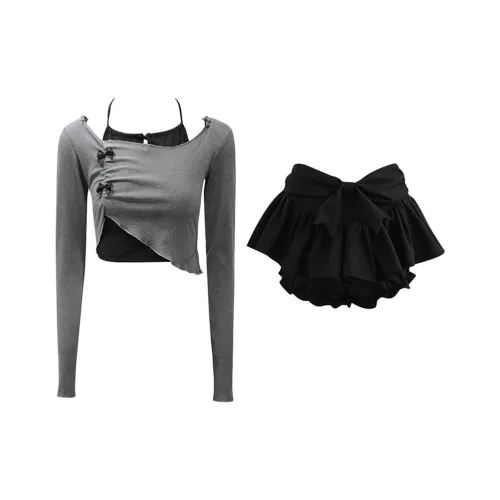 Nooidea Official Комплект с юбкой Женские Черный