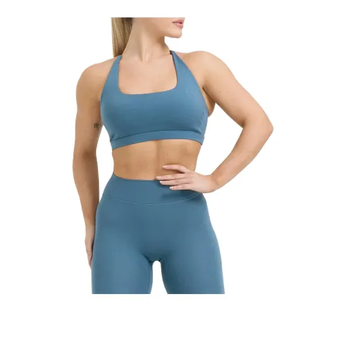 ONER ACTIVE Вечный Square Neck Спортивный бюстгальтер Женский 1 упаковка Синий