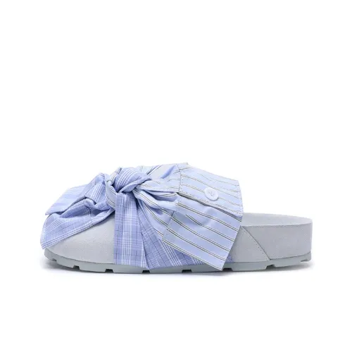 AGE ANGEL Износостойкие противоскользящие домашние тапочки для женщин серый синий