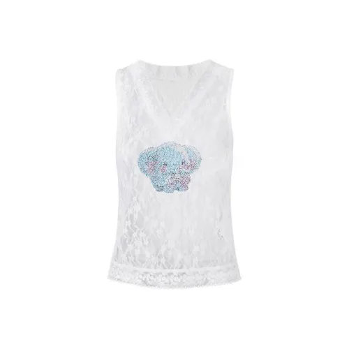 TCH Белые Женские Майки