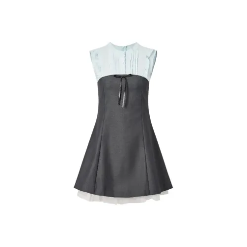SCCREBEL OFFICIAL Без рукавов Платье Женское
