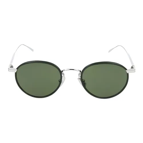 Bottega Veneta Металл Aviator Солнцезащитные очки Мужские Серебряные