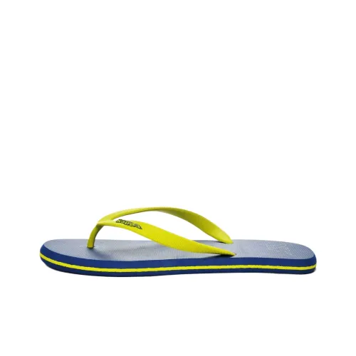 KAPPA противоскользящие шлепанцы унисекс желтые