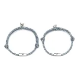 Браслет-шнурок "Пара Солнце и Луна" - Солнце + Луна