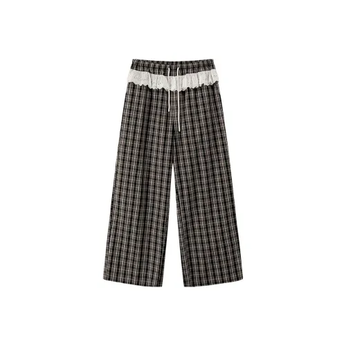 CHUU Черные Женские Повседневные Брюки