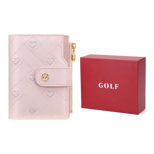 GOLF Спилок коровьей кожи с синтетической кожей кошелек обычный женский многоцветный