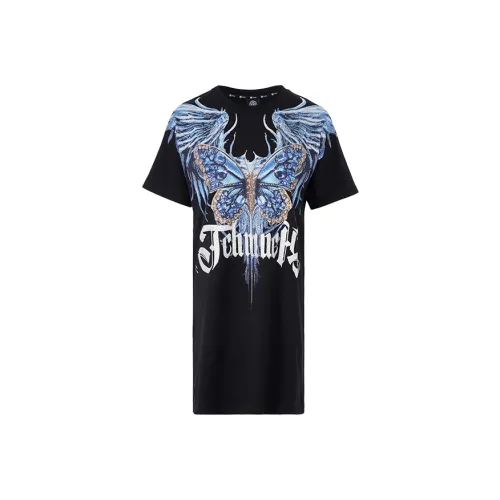 TCH Короткий рукав Платье Женское