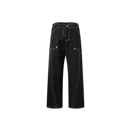 FA2LO Черные Унисекс Джинсы