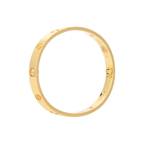 Cartier Браслет #LOVE#, 4 Бриллианта Желтое Золото, Бриллианты