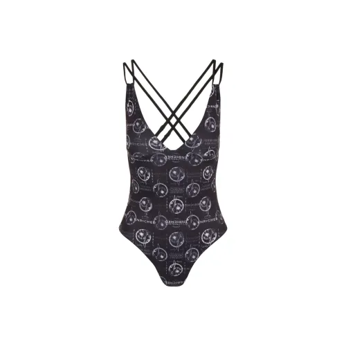 Цвет айсберга купальник One Piece женский черный