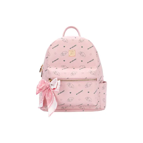 MESUCA Sanrio Melodi Synthetic Leather Backpack Women's
