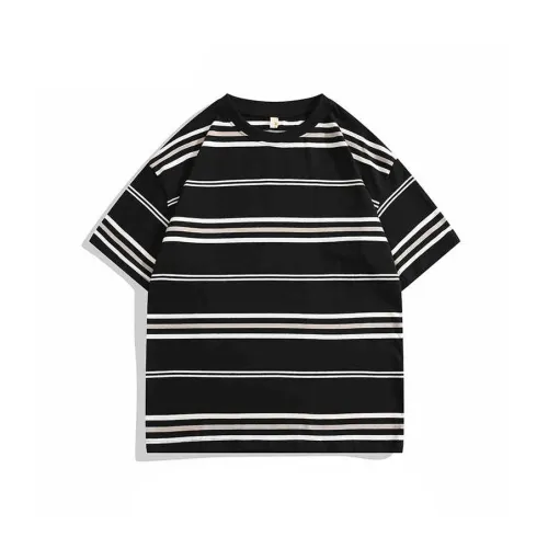 YOUSEKOO Черная унисекс футболка