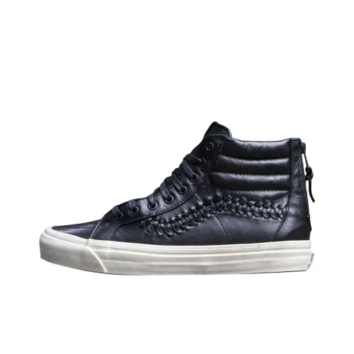 Vans Sk8 Hi Высокие Кроссовки для Скейтбординга Унисекс Черные
