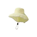 Желтая шаль для защиты шеи