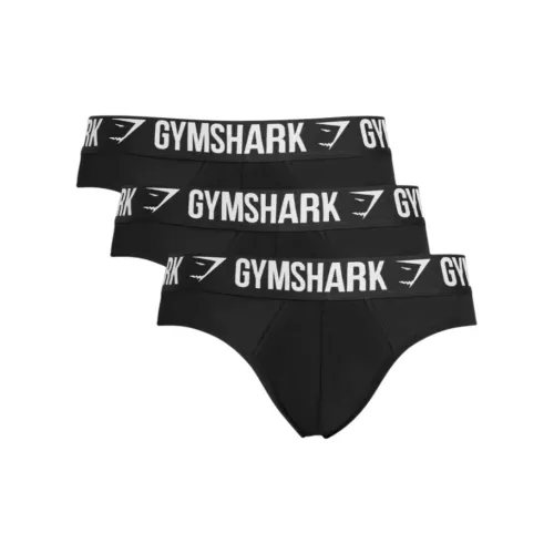 GYMSHARK Стринг Мужской 3 упаковки Черный