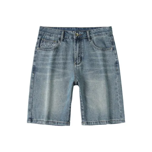 JUCY JUDY Синий Унисекс Джинсовые шорты