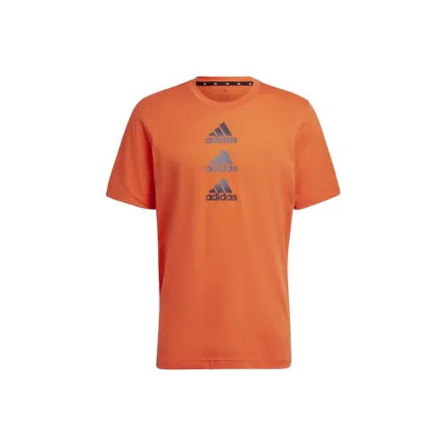 adidas Clothing Оранжевая Мужская T-Рубашка