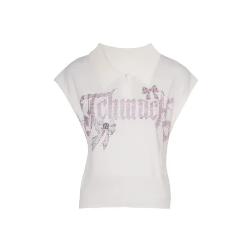 TCH Белые Женские Рубашки T