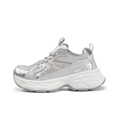 La Chapelle Низкий Топ Тапочки Женские Серебряные