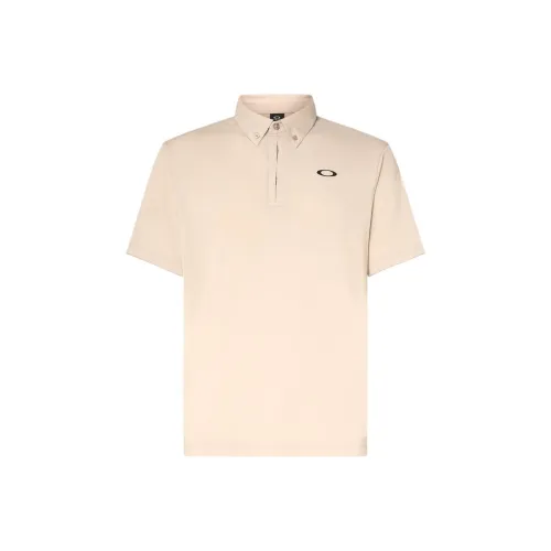 Oakley Бежевый Мужской Поло