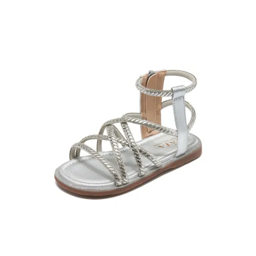 TATA Противоскользящие и Дышащие Высокие Детские Сандалии для Малышей