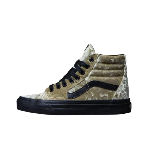 Vans Sk8 Hi Высокие Кроссовки для Скейтбординга Женские Коричневые