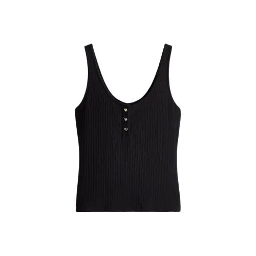 H&M Черные Женские Майки