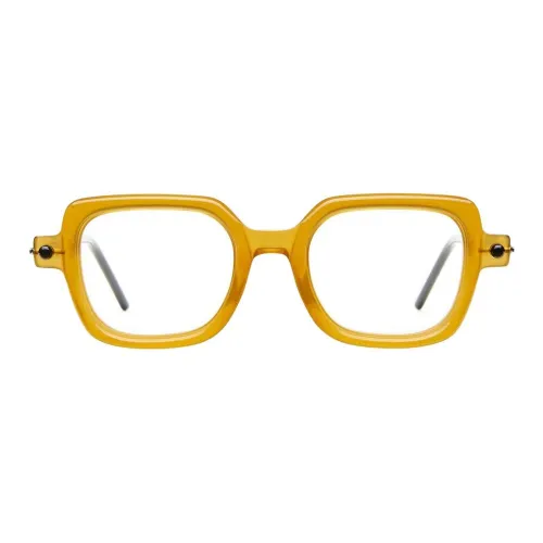 KUBORAUM Ацетат Квадратные Оправы для Очков Женские Желтые