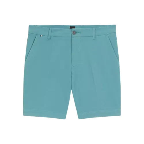Hugo Boss Повседневные шорты Мужские Бирюзовые