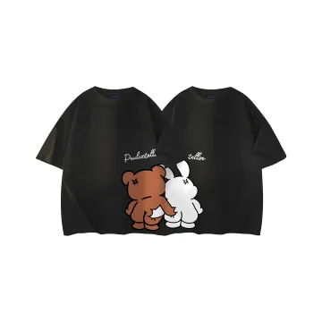 Чёрный-Бурый медведь + Чёрный-Белый кролик