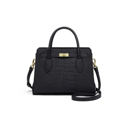 CNOLES Корова Спилок Сумка Стандартная Женская Черная