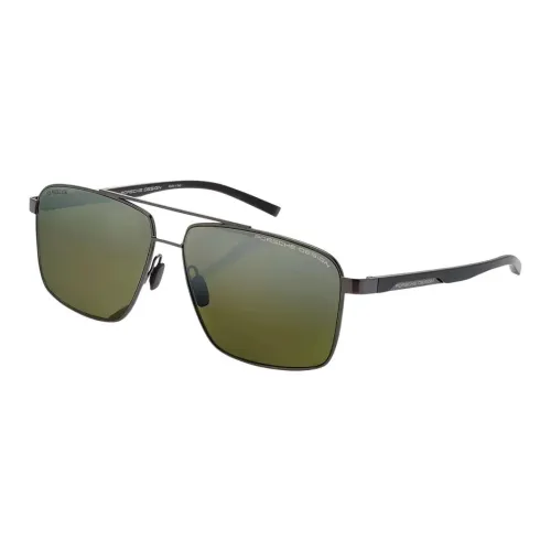 PORSCHE DESIGN Нержавеющая сталь Aviator Солнцезащитные очки Унисекс Серый