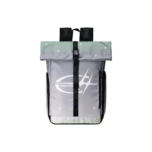 COEXISTENCE Полиэстер Рюкзак Стандартный Мужской Фиолетовый Серый