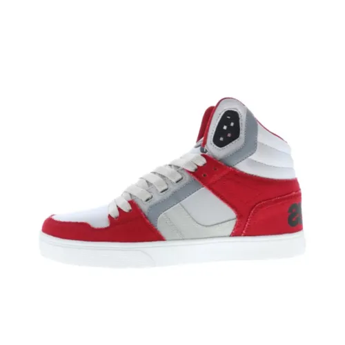 OSIRIS Clone Аbrasion Resistant Высокие Кроссовки для скейтбординга Мужские Белый Красный