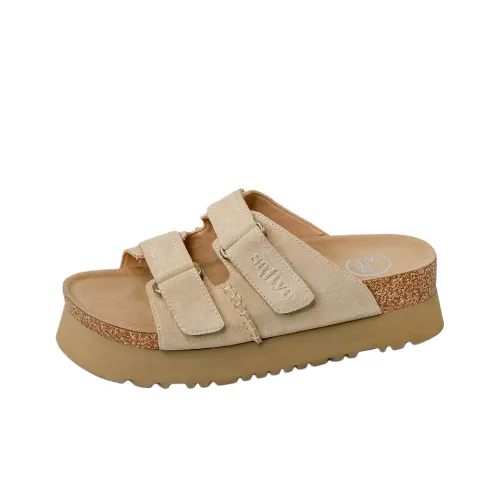 safiya Резина Пена Подошва Устойчивая к Износу Слипоны Женские