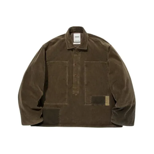 Bowwow SS25 NRA P O Вельвет Рубашки REPAIRED Куртки Пальто Унисекс